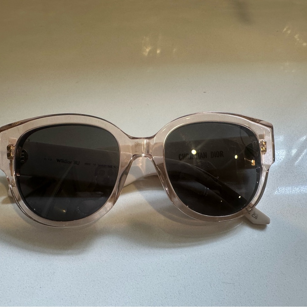 Christian Dior Sunglasses with Black Lenses